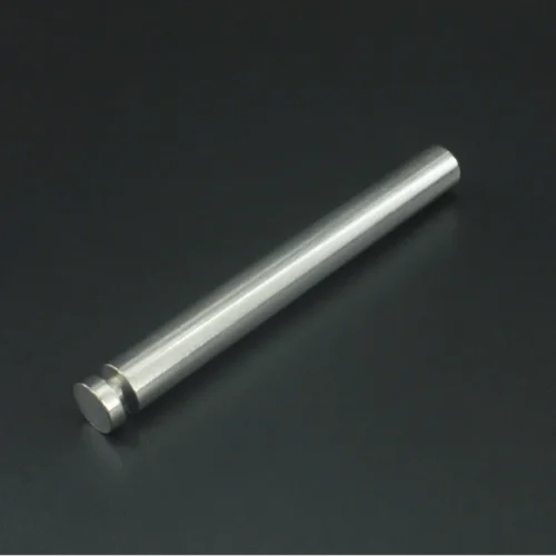 Alternative view of C45 CNC-Turned Blackened Screw Rod for Automation Equipment